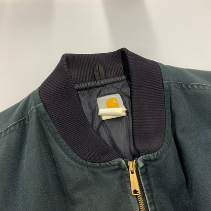 【中古品】【メンズ】 CARHARTT カーハート V01 BLK 00'S DUCK INSULATED RIB COLLAR VEST ダック インサレーテッド リブ カラー ベスト アウター 146-261013-cs-06-izu サイズ：4XL カラー：ブラック 万代Net店