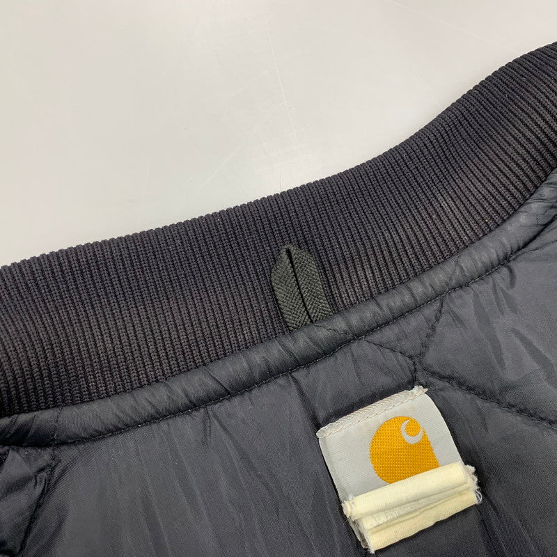 【中古品】【メンズ】 CARHARTT カーハート V01 BLK 00'S DUCK INSULATED RIB COLLAR VEST ダック インサレーテッド リブ カラー ベスト アウター 146-261013-cs-06-izu サイズ：4XL カラー：ブラック 万代Net店
