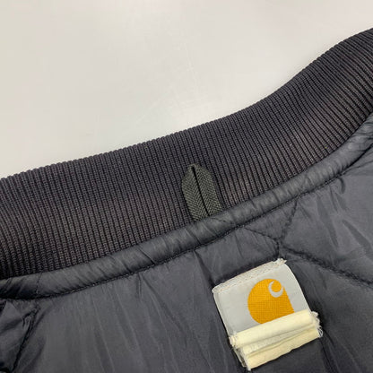 【中古品】【メンズ】 CARHARTT カーハート V01 BLK 00'S DUCK INSULATED RIB COLLAR VEST ダック インサレーテッド リブ カラー ベスト アウター 146-261013-cs-06-izu サイズ：4XL カラー：ブラック 万代Net店