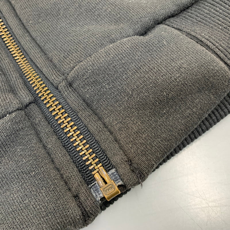 【中古品】【メンズ】 CARHARTT カーハート 103312 001 RELAXED FIT MIDWEIGHT QUILT LINED FULL ZIP SWEATSHIRT スウェットシャツ パーカー トップス 146-261020-ms-05-izu サイズ：L カラー：ブラック 万代Net店