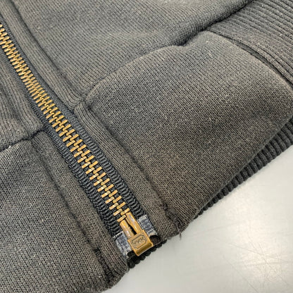 【中古品】【メンズ】 CARHARTT カーハート 103312 001 RELAXED FIT MIDWEIGHT QUILT LINED FULL ZIP SWEATSHIRT スウェットシャツ パーカー トップス 146-261020-ms-05-izu サイズ：L カラー：ブラック 万代Net店