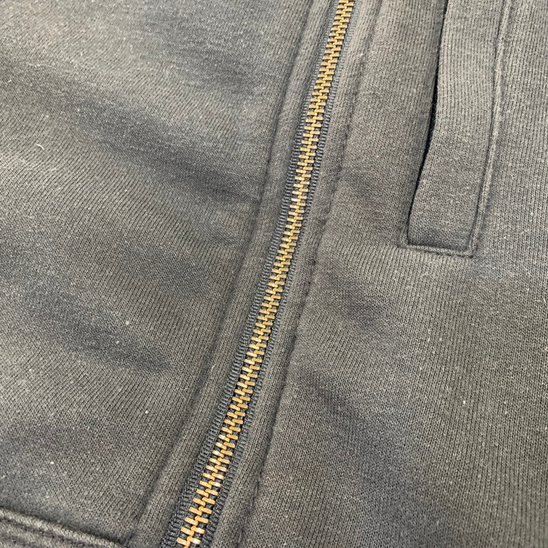 【中古品】【メンズ】 CARHARTT カーハート 103312 001 RELAXED FIT MIDWEIGHT QUILT LINED FULL ZIP SWEATSHIRT スウェットシャツ パーカー トップス 146-261020-ms-05-izu サイズ：L カラー：ブラック 万代Net店