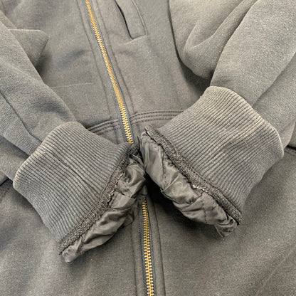 【中古品】【メンズ】 CARHARTT カーハート 103312 001 RELAXED FIT MIDWEIGHT QUILT LINED FULL ZIP SWEATSHIRT スウェットシャツ パーカー トップス 146-261020-ms-05-izu サイズ：L カラー：ブラック 万代Net店