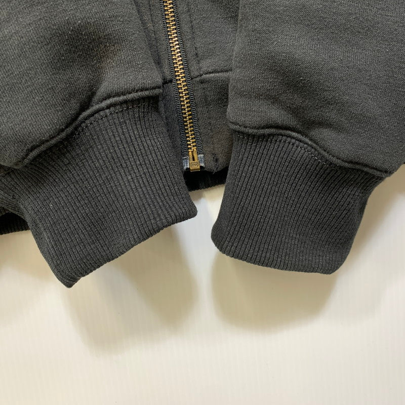 【中古品】【メンズ】 CARHARTT カーハート 103312 001 RELAXED FIT MIDWEIGHT QUILT LINED FULL ZIP SWEATSHIRT スウェットシャツ パーカー トップス 146-261020-ms-05-izu サイズ：L カラー：ブラック 万代Net店