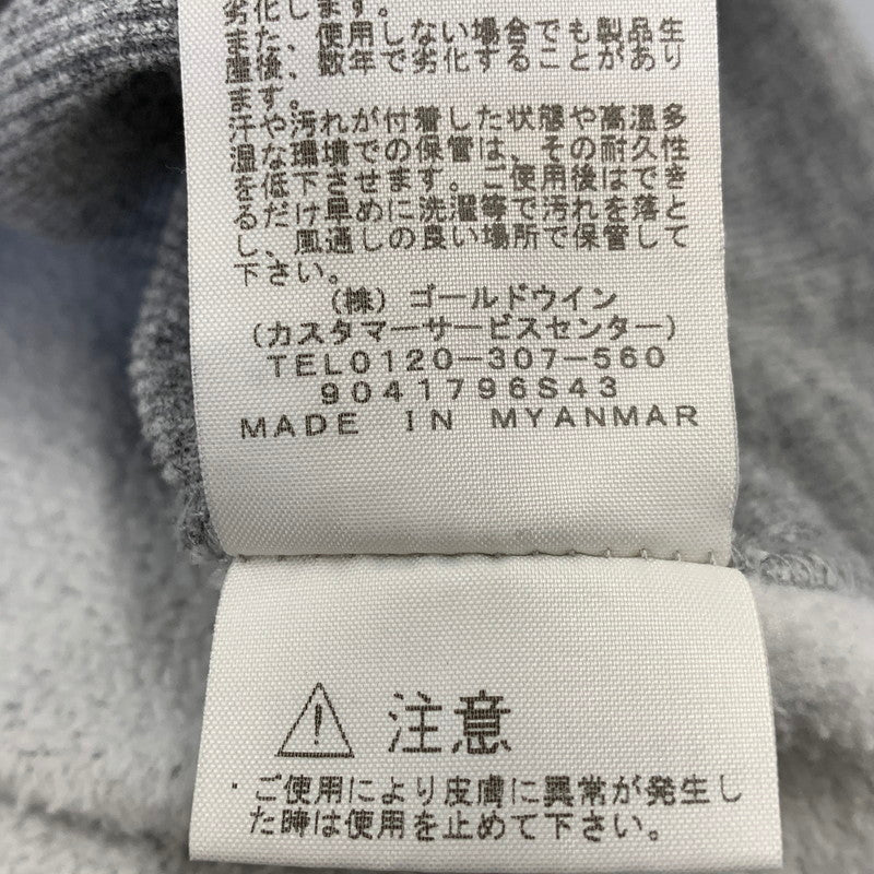 【中古品】【メンズ】 THE NORTH FACE ザ・ノースフェイス NT61835 SQUARE LOGO HOODIE スクエア ロゴ フーディー パーカー トップス 144-261020-ms-04-izu サイズ：L カラー：グレー 万代Net店