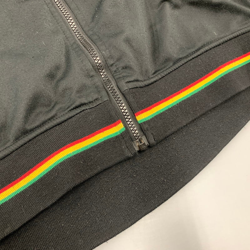 【中古品】【メンズ】 STUSSY AUTHENTIC GEAR ステューシー オーセンティック ギア RASTER COLLAR TRACK JACKET ラスタカラー トラックジャケット 142-261013-as-19-izu サイズ：M カラー：ブラック 万代Net店