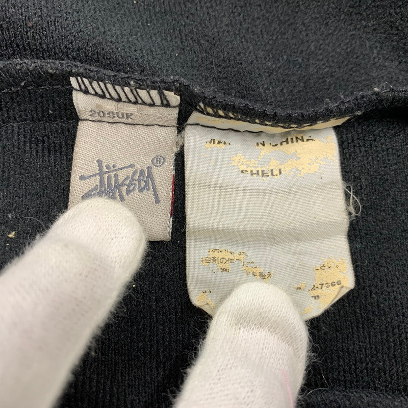 【中古品】【メンズ】 STUSSY AUTHENTIC GEAR ステューシー オーセンティック ギア RASTER COLLAR TRACK JACKET ラスタカラー トラックジャケット 142-261013-as-19-izu サイズ：M カラー：ブラック 万代Net店