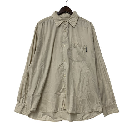 【中古品】【メンズ】 OLD STUSSY オールド ステューシー 紺タグ USA製 90’S LS SHIRT ロングスリーブ シャツ トップス 長袖 142-261013-cs-03-izu サイズ：不明 カラー：アイボリー 万代Net店