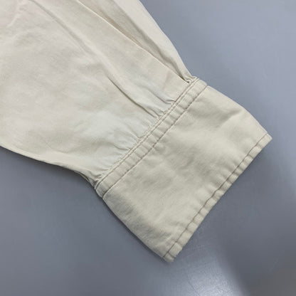【中古品】【メンズ】 OLD STUSSY オールド ステューシー 紺タグ USA製 90’S LS SHIRT ロングスリーブ シャツ トップス 長袖 142-261013-cs-03-izu サイズ：不明 カラー：アイボリー 万代Net店