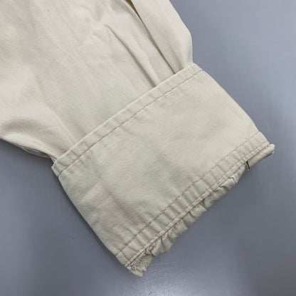 【中古品】【メンズ】 OLD STUSSY オールド ステューシー 紺タグ USA製 90’S LS SHIRT ロングスリーブ シャツ トップス 長袖 142-261013-cs-03-izu サイズ：不明 カラー：アイボリー 万代Net店