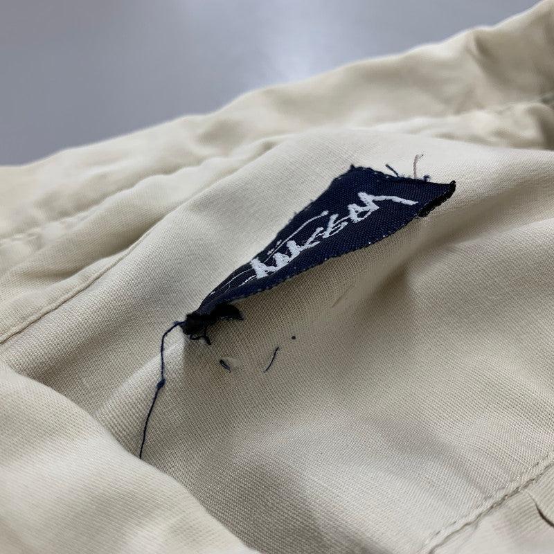 【中古品】【メンズ】 OLD STUSSY オールド ステューシー 紺タグ USA製 90’S LS SHIRT ロングスリーブ シャツ トップス 長袖 142-261013-cs-03-izu サイズ：不明 カラー：アイボリー 万代Net店