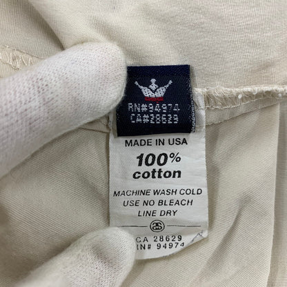 【中古品】【メンズ】 OLD STUSSY オールド ステューシー 紺タグ USA製 90’S LS SHIRT ロングスリーブ シャツ トップス 長袖 142-261013-cs-03-izu サイズ：不明 カラー：アイボリー 万代Net店