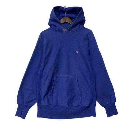 【中古品】【メンズ】 CHAMPION チャンピオン USA製 90’S REVERSE WEAVE SWEAT HOODIE リバース ウィーブ スウェット フーディー トップス 長袖 146-261013-cs-04-izu サイズ：L カラー：ブルー 万代Net店