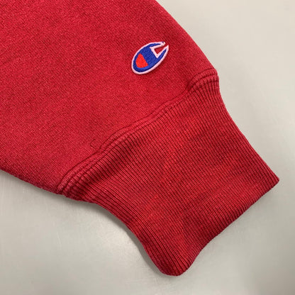 【中古品】【メンズ】 CHAMPION チャンピオン USA製 90’S REVERSE WEAVE SNAP BUTTON CARDIGAN リバース ウィーブ スナップ ボタン カーディガン トップス 長袖 146-261013-cs-05-izu サイズ：L カラー：レッド 万代Net店