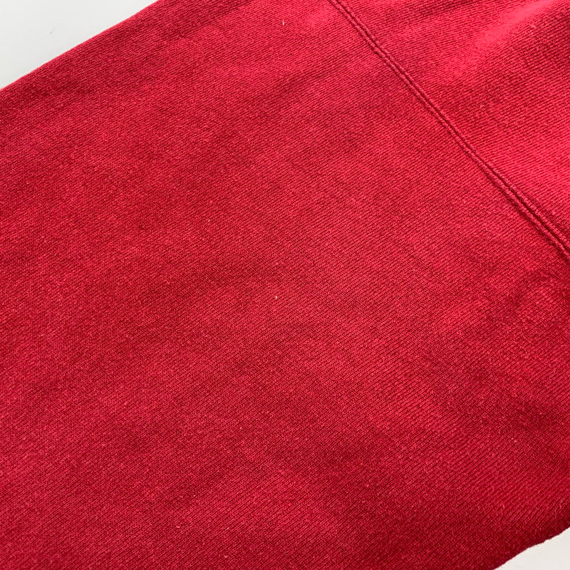 【中古品】【メンズ】 CHAMPION チャンピオン USA製 90’S REVERSE WEAVE SNAP BUTTON CARDIGAN リバース ウィーブ スナップ ボタン カーディガン トップス 長袖 146-261013-cs-05-izu サイズ：L カラー：レッド 万代Net店