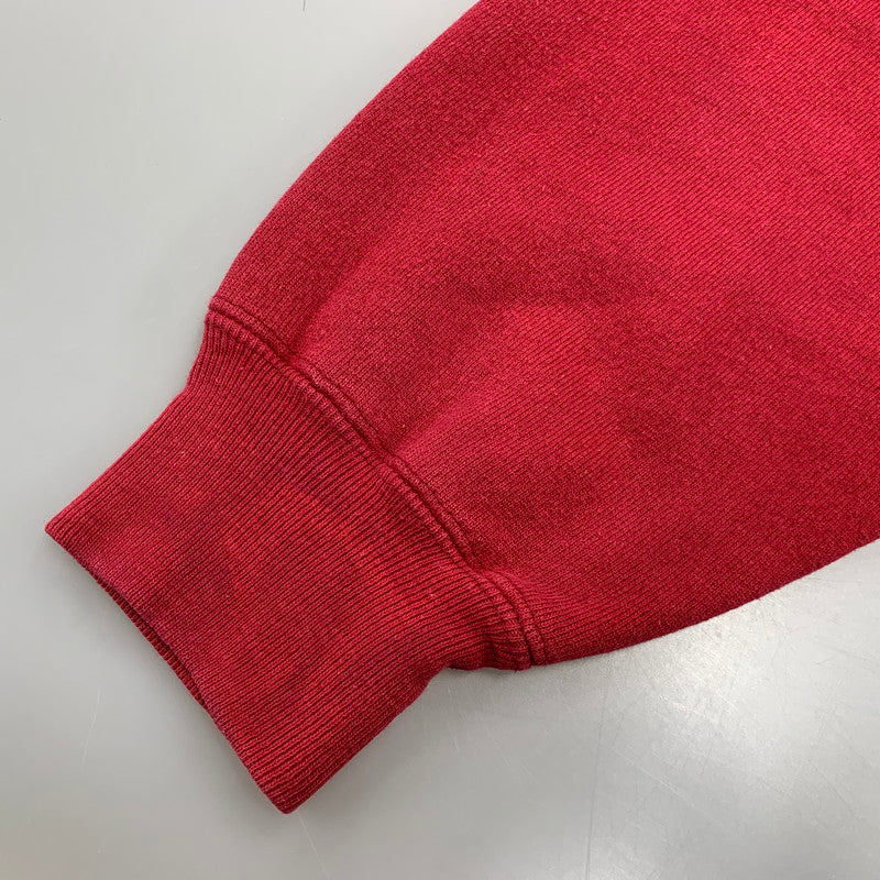 【中古品】【メンズ】 CHAMPION チャンピオン USA製 90’S REVERSE WEAVE SNAP BUTTON CARDIGAN リバース ウィーブ スナップ ボタン カーディガン トップス 長袖 146-261013-cs-05-izu サイズ：L カラー：レッド 万代Net店