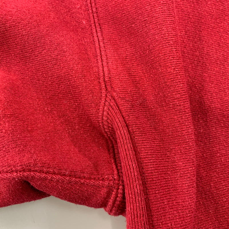 【中古品】【メンズ】 CHAMPION チャンピオン USA製 90’S REVERSE WEAVE SNAP BUTTON CARDIGAN リバース ウィーブ スナップ ボタン カーディガン トップス 長袖 146-261013-cs-05-izu サイズ：L カラー：レッド 万代Net店
