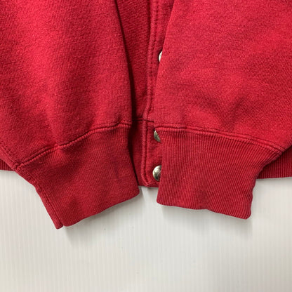 【中古品】【メンズ】 CHAMPION チャンピオン USA製 90’S REVERSE WEAVE SNAP BUTTON CARDIGAN リバース ウィーブ スナップ ボタン カーディガン トップス 長袖 146-261013-cs-05-izu サイズ：L カラー：レッド 万代Net店