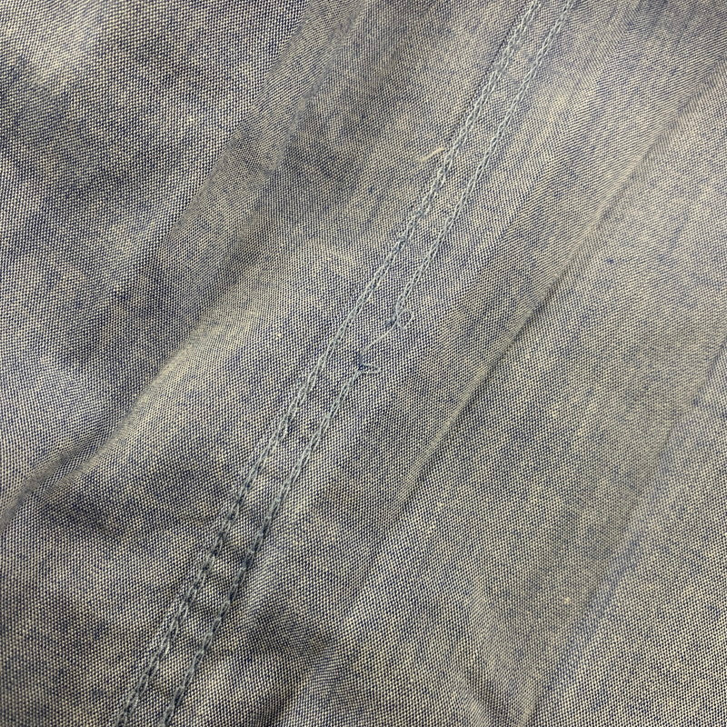 【中古品】【メンズ】 NEIGHBORHOOD ネイバーフッド×FRAGMENT フラグメント 2 POCKET LS SHIRT ポケット ロングスリーブ シャツ トップス 長袖 142-261013-cs-02-izu サイズ：L カラー：ライトブルー 万代Net店