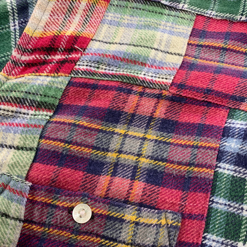 【中古品】【メンズ】 RESONATE GOOD ENOUGH リゾネイト グッドイナフ RS-0535 00’S FLANNEL CHECK SHIRT フランネル チェック シャツ トップス 長袖 142-261013-cs-01-izu サイズ：L カラー：マルチ 万代Net店