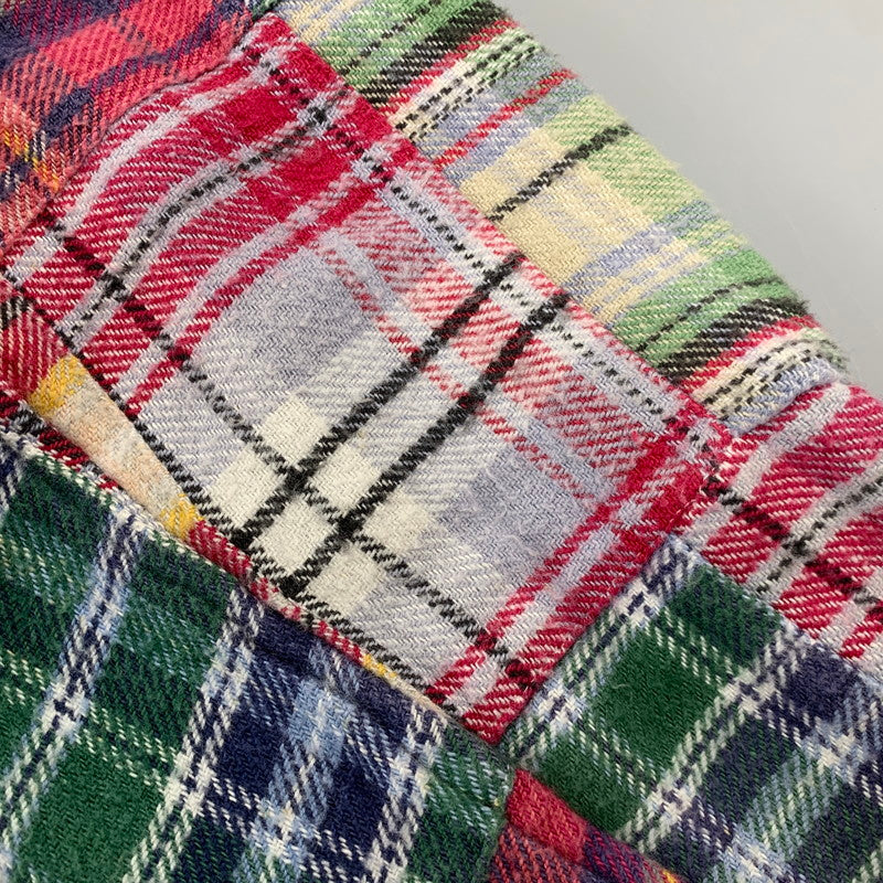 【中古品】【メンズ】 RESONATE GOOD ENOUGH リゾネイト グッドイナフ RS-0535 00’S FLANNEL CHECK SHIRT フランネル チェック シャツ トップス 長袖 142-261013-cs-01-izu サイズ：L カラー：マルチ 万代Net店