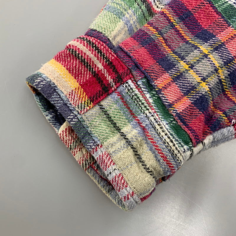 【中古品】【メンズ】 RESONATE GOOD ENOUGH リゾネイト グッドイナフ RS-0535 00’S FLANNEL CHECK SHIRT フランネル チェック シャツ トップス 長袖 142-261013-cs-01-izu サイズ：L カラー：マルチ 万代Net店