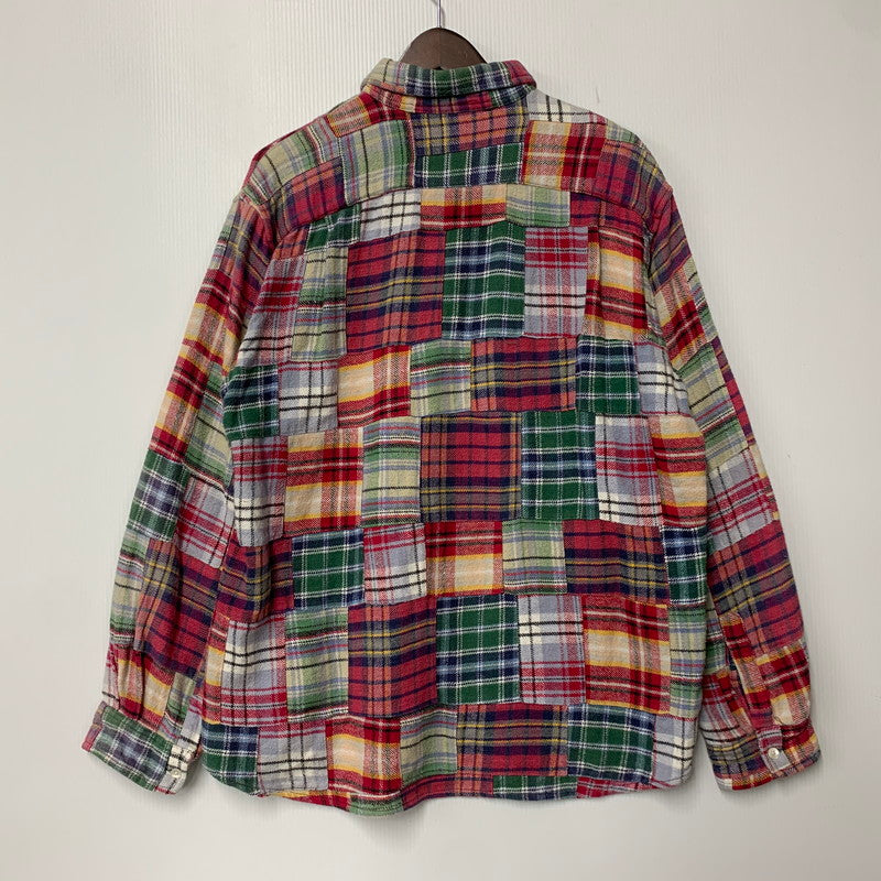 【中古品】【メンズ】 RESONATE GOOD ENOUGH リゾネイト グッドイナフ RS-0535 00’S FLANNEL CHECK SHIRT フランネル チェック シャツ トップス 長袖 142-261013-cs-01-izu サイズ：L カラー：マルチ 万代Net店
