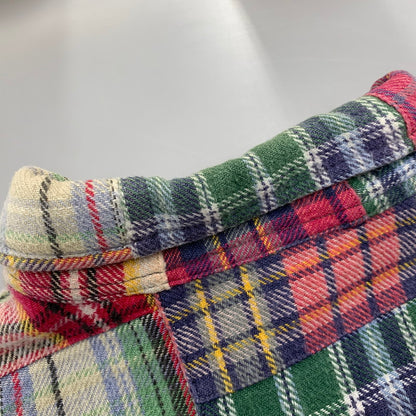【中古品】【メンズ】 RESONATE GOOD ENOUGH リゾネイト グッドイナフ RS-0535 00’S FLANNEL CHECK SHIRT フランネル チェック シャツ トップス 長袖 142-261013-cs-01-izu サイズ：L カラー：マルチ 万代Net店