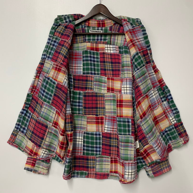【中古品】【メンズ】 RESONATE GOOD ENOUGH リゾネイト グッドイナフ RS-0535 00’S FLANNEL CHECK SHIRT フランネル チェック シャツ トップス 長袖 142-261013-cs-01-izu サイズ：L カラー：マルチ 万代Net店