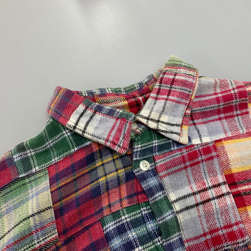 【中古品】【メンズ】 RESONATE GOOD ENOUGH リゾネイト グッドイナフ RS-0535 00’S FLANNEL CHECK SHIRT フランネル チェック シャツ トップス 長袖 142-261013-cs-01-izu サイズ：L カラー：マルチ 万代Net店