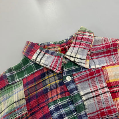 【中古品】【メンズ】 RESONATE GOOD ENOUGH リゾネイト グッドイナフ RS-0535 00’S FLANNEL CHECK SHIRT フランネル チェック シャツ トップス 長袖 142-261013-cs-01-izu サイズ：L カラー：マルチ 万代Net店