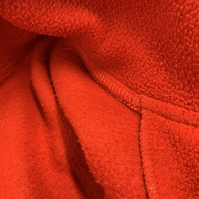 【中古品】【メンズ】 VANS バンズ HALF ZIP FLEECE JACKET ハーフ ジップ フリース ジャケット アウター トップス 146-261020-ms-03-izu サイズ：L カラー：レッド 万代Net店