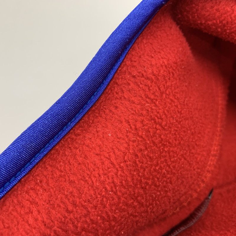 【中古品】【メンズ】 VANS バンズ HALF ZIP FLEECE JACKET ハーフ ジップ フリース ジャケット アウター トップス 146-261020-ms-03-izu サイズ：L カラー：レッド 万代Net店