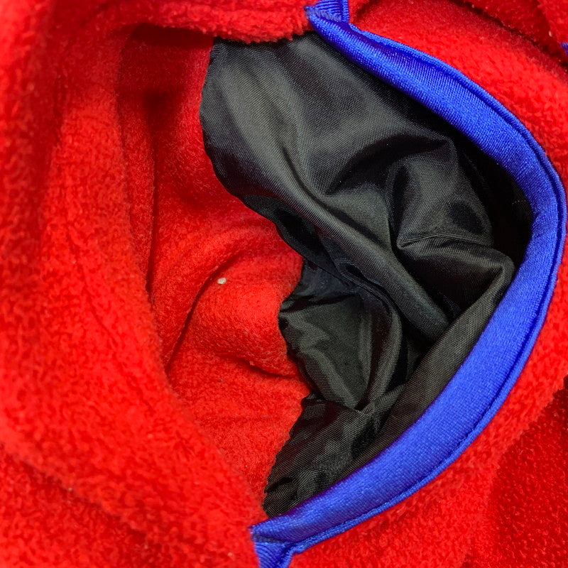 【中古品】【メンズ】 VANS バンズ HALF ZIP FLEECE JACKET ハーフ ジップ フリース ジャケット アウター トップス 146-261020-ms-03-izu サイズ：L カラー：レッド 万代Net店