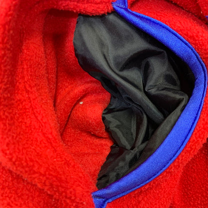 【中古品】【メンズ】 VANS バンズ HALF ZIP FLEECE JACKET ハーフ ジップ フリース ジャケット アウター トップス 146-261020-ms-03-izu サイズ：L カラー：レッド 万代Net店