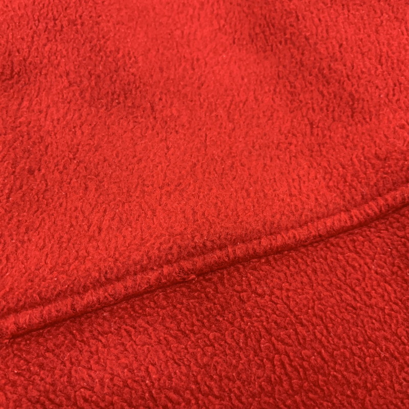 【中古品】【メンズ】 VANS バンズ HALF ZIP FLEECE JACKET ハーフ ジップ フリース ジャケット アウター トップス 146-261020-ms-03-izu サイズ：L カラー：レッド 万代Net店