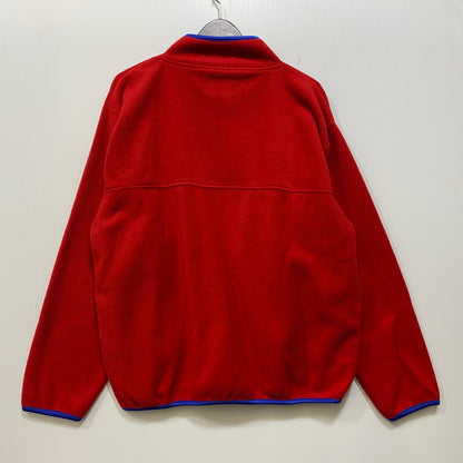 【中古品】【メンズ】 VANS バンズ HALF ZIP FLEECE JACKET ハーフ ジップ フリース ジャケット アウター トップス 146-261020-ms-03-izu サイズ：L カラー：レッド 万代Net店