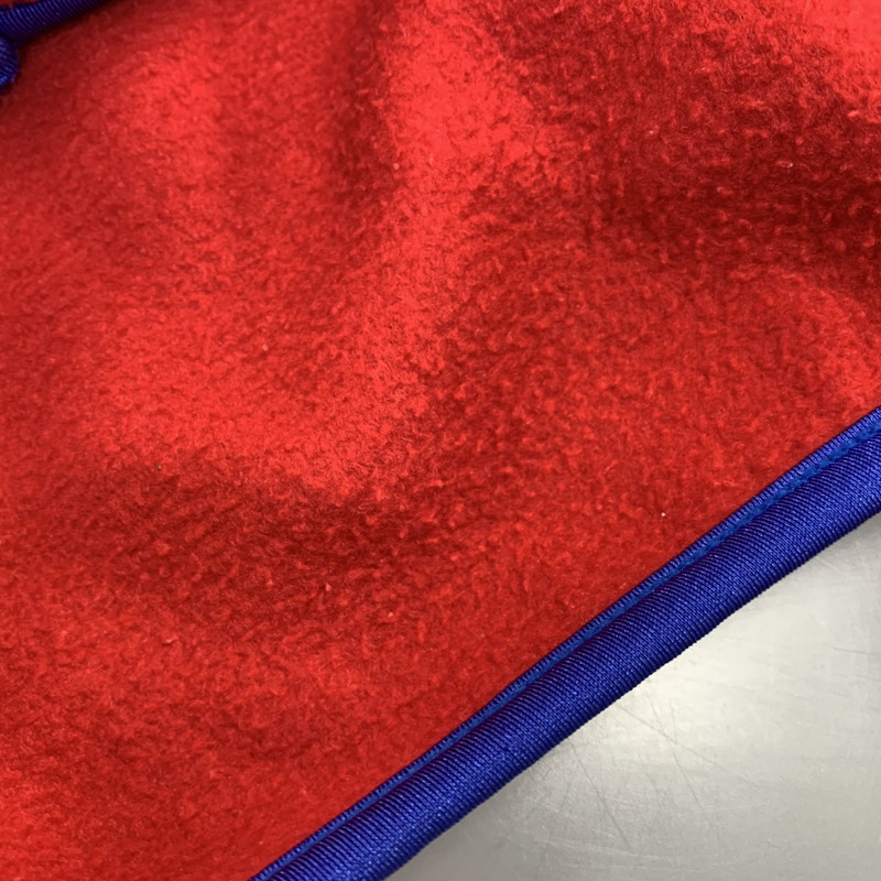 【中古品】【メンズ】 VANS バンズ HALF ZIP FLEECE JACKET ハーフ ジップ フリース ジャケット アウター トップス 146-261020-ms-03-izu サイズ：L カラー：レッド 万代Net店
