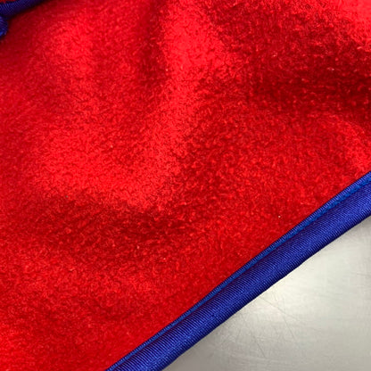 【中古品】【メンズ】 VANS バンズ HALF ZIP FLEECE JACKET ハーフ ジップ フリース ジャケット アウター トップス 146-261020-ms-03-izu サイズ：L カラー：レッド 万代Net店