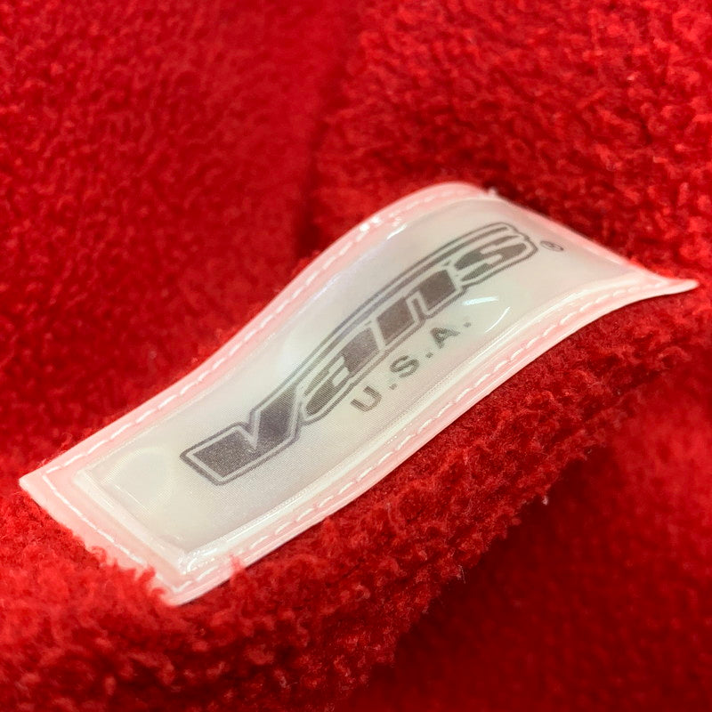 【中古品】【メンズ】 VANS バンズ HALF ZIP FLEECE JACKET ハーフ ジップ フリース ジャケット アウター トップス 146-261020-ms-03-izu サイズ：L カラー：レッド 万代Net店
