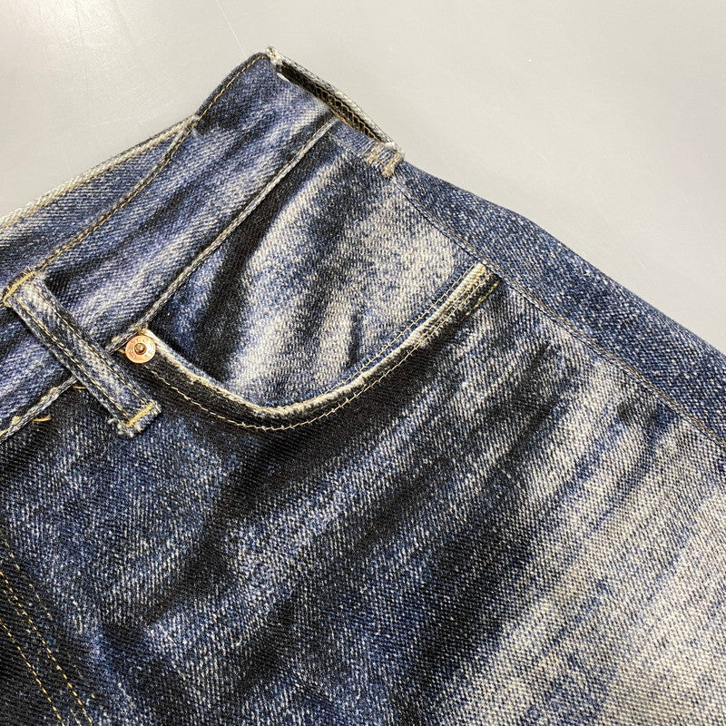 【中古品】【メンズ】 コムデギャルソンジュンヤワタナベマン × LEVI'S リーバイス × BERBERJIN インクジェットプリント パンツ 151-261013-kh-06-izu サイズ：M カラー：ブルー系 万代Net店