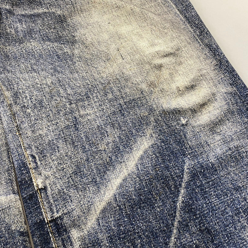 【中古品】【メンズ】 コムデギャルソンジュンヤワタナベマン × LEVI'S リーバイス × BERBERJIN インクジェットプリント パンツ 151-261013-kh-06-izu サイズ：M カラー：ブルー系 万代Net店