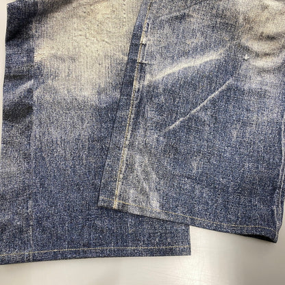 【中古品】【メンズ】 コムデギャルソンジュンヤワタナベマン × LEVI'S リーバイス × BERBERJIN インクジェットプリント パンツ 151-261013-kh-06-izu サイズ：M カラー：ブルー系 万代Net店