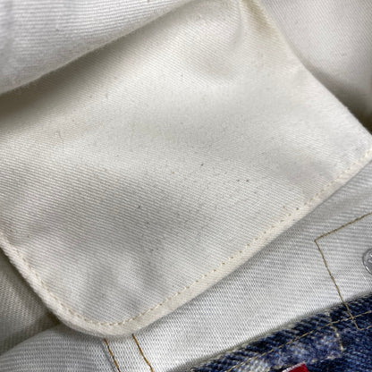 【中古品】【メンズ】 コムデギャルソンジュンヤワタナベマン × LEVI'S リーバイス × BERBERJIN インクジェットプリント パンツ 151-261013-kh-06-izu サイズ：M カラー：ブルー系 万代Net店