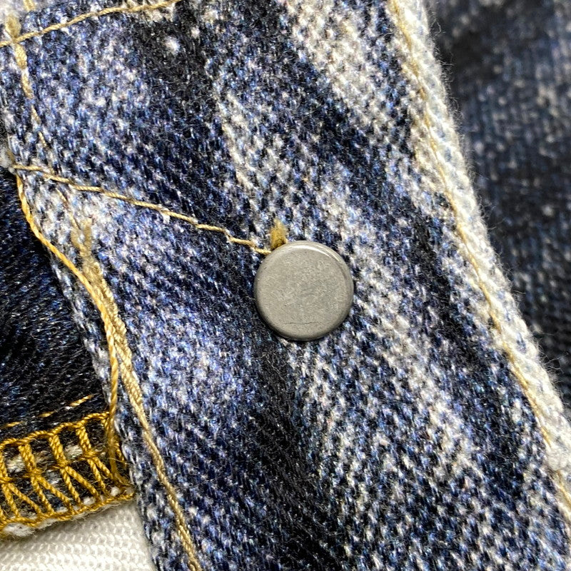 【中古品】【メンズ】 コムデギャルソンジュンヤワタナベマン × LEVI'S リーバイス × BERBERJIN インクジェットプリント パンツ 151-261013-kh-06-izu サイズ：M カラー：ブルー系 万代Net店