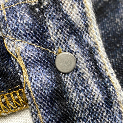 【中古品】【メンズ】 コムデギャルソンジュンヤワタナベマン × LEVI'S リーバイス × BERBERJIN インクジェットプリント パンツ 151-261013-kh-06-izu サイズ：M カラー：ブルー系 万代Net店