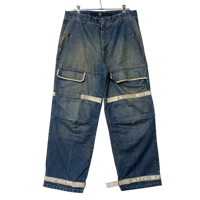 【現状渡し品】【メンズ】 MARITHE+FRANCOIS GIRBAUD マリテフランソワジルボー GM7812 SHUTTLE PANTS シャトル パンツ ボトムス 157-261013-kh-03-izu サイズ：40M カラー：インディゴ 万代Net店