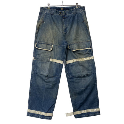 【現状渡し品】【メンズ】 MARITHE+FRANCOIS GIRBAUD マリテフランソワジルボー GM7812 SHUTTLE PANTS シャトル パンツ ボトムス 157-261013-kh-03-izu サイズ：40M カラー：インディゴ 万代Net店