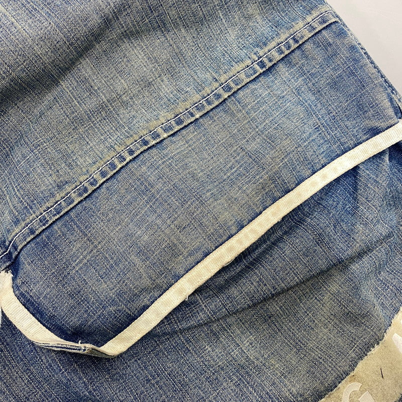 【現状渡し品】【メンズ】 MARITHE+FRANCOIS GIRBAUD マリテフランソワジルボー GM7812 SHUTTLE PANTS シャトル パンツ ボトムス 157-261013-kh-03-izu サイズ：40M カラー：インディゴ 万代Net店
