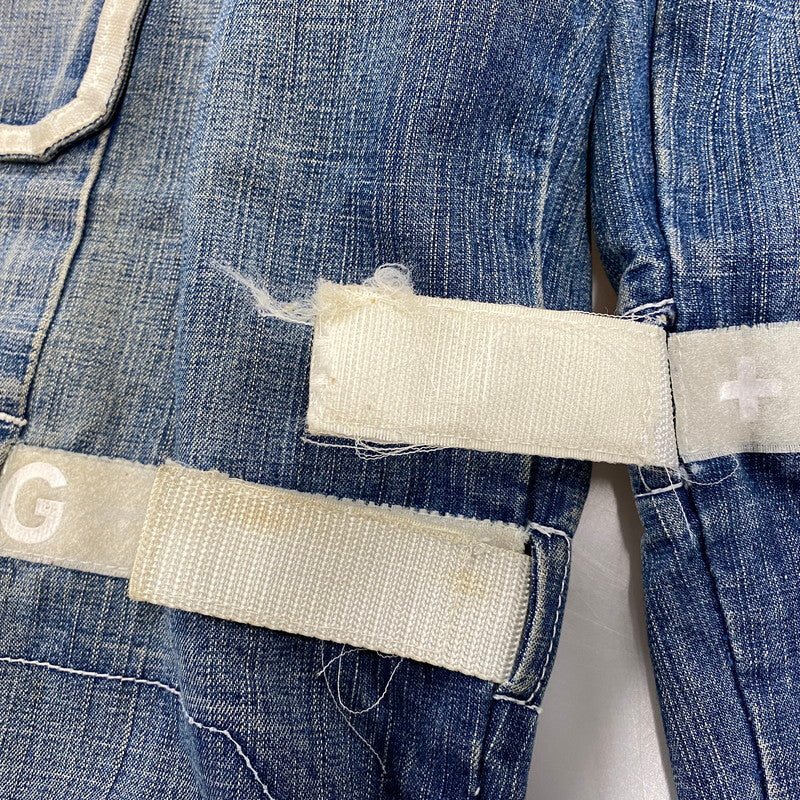 【現状渡し品】【メンズ】 MARITHE+FRANCOIS GIRBAUD マリテフランソワジルボー GM7812 SHUTTLE PANTS シャトル パンツ ボトムス 157-261013-kh-03-izu サイズ：40M カラー：インディゴ 万代Net店